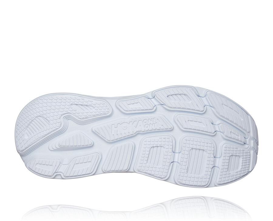 Hoka One One Running Shoes Womens White - Bondi 7 - 56247VTZL